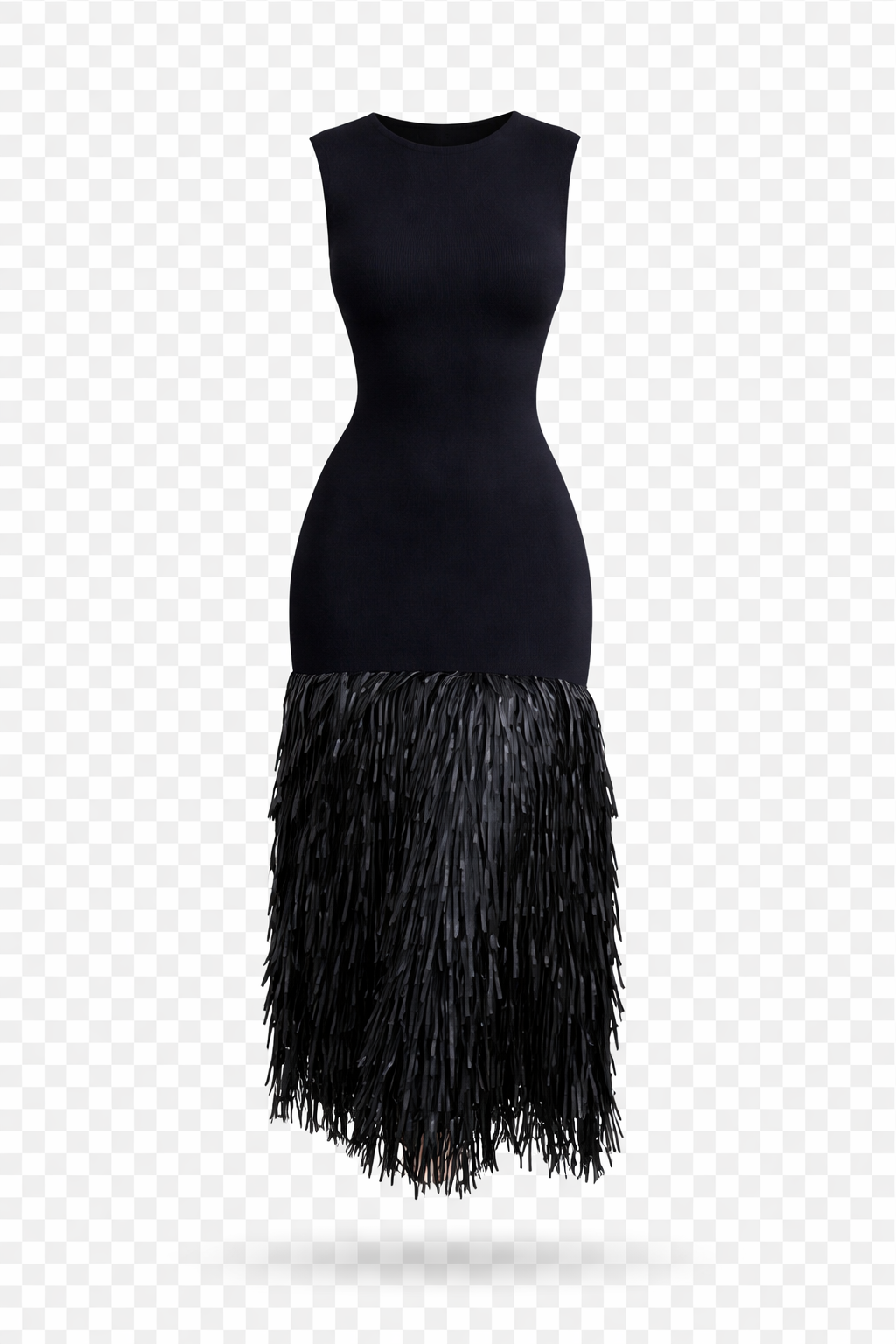ANA™ - VESTIDO DE FLECOS
