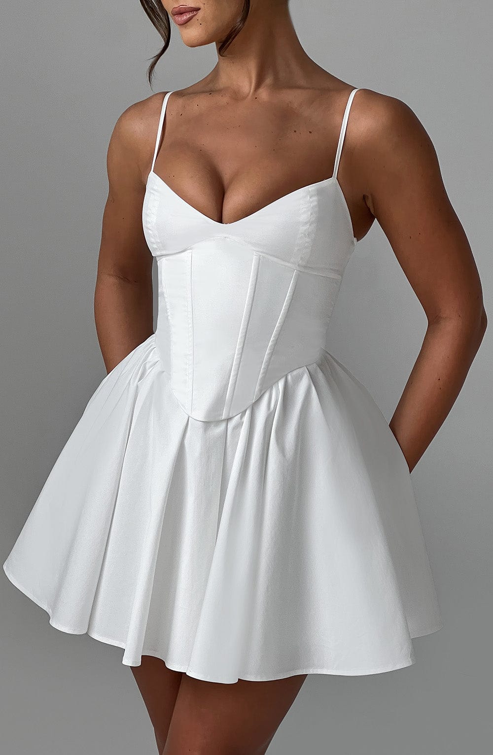 ANALEIGH MINI DRESS - IVORY
