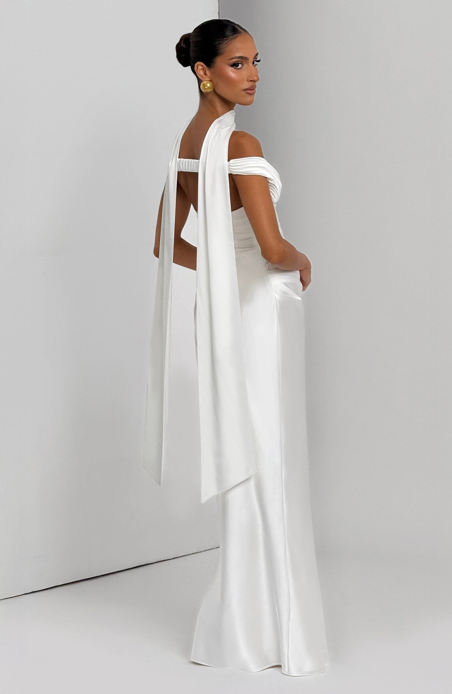 AURELIA MAXI DRESS - IVORY