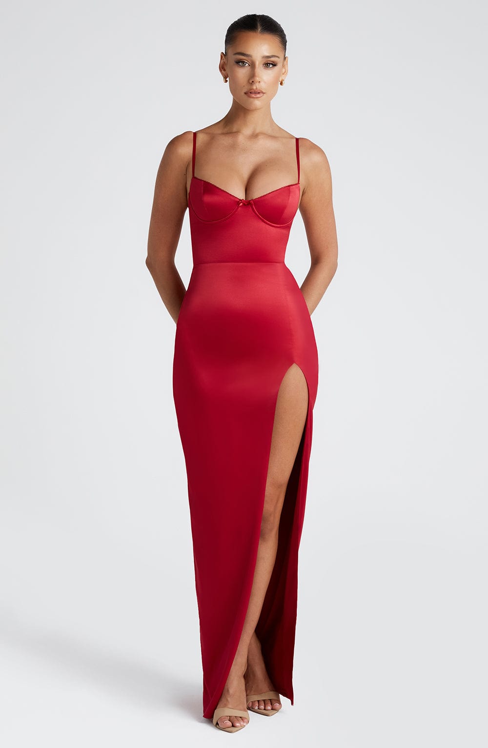CLEMENTINE MAXI DRESS - RED