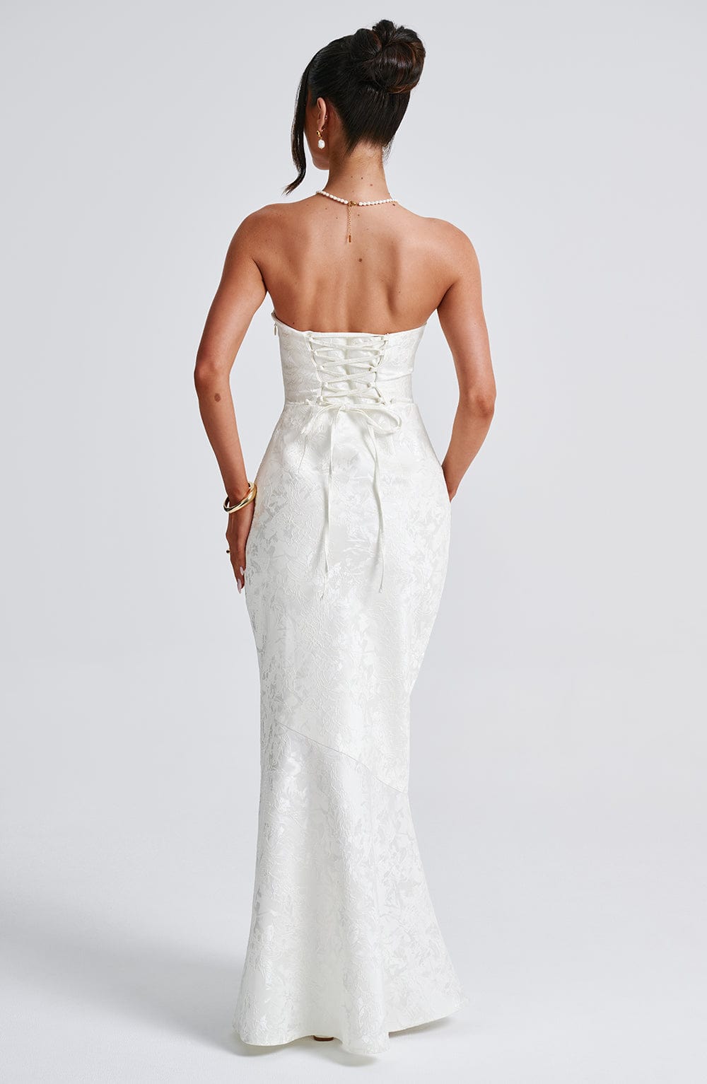 FELICITY MAXI DRESS - IVORY