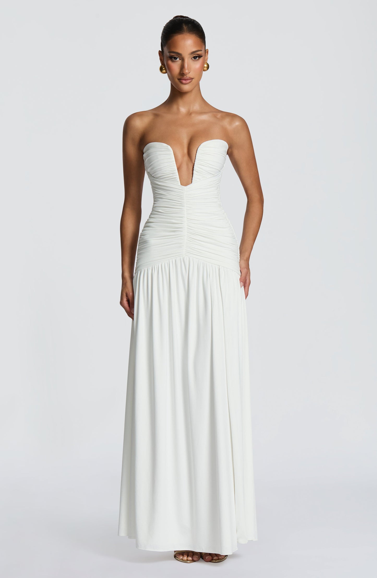 JUNIA MAXI DRESS - WHITE