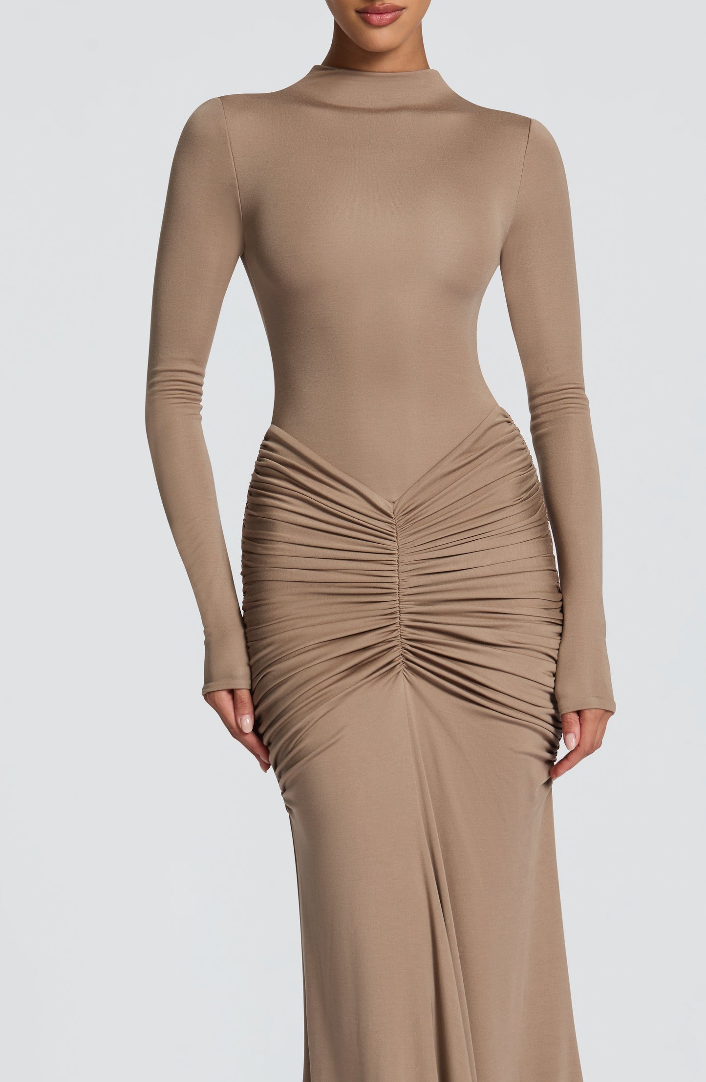 ORIANE MAXI DRESS - STONE