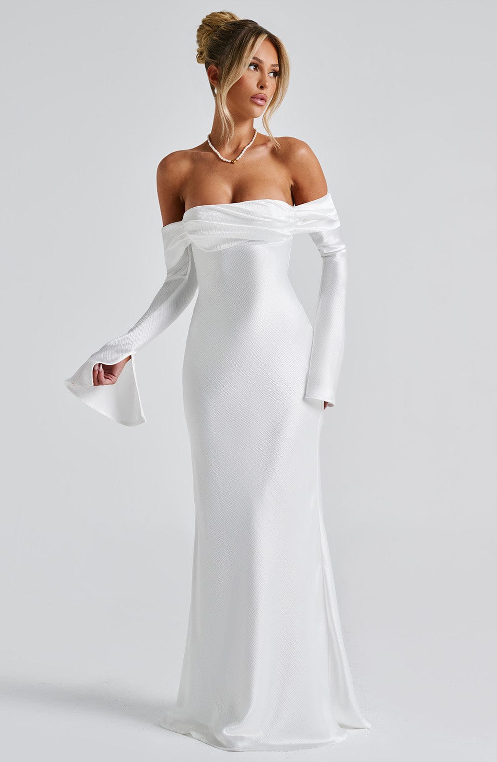 SELENE MAXI DRESS - IVORY