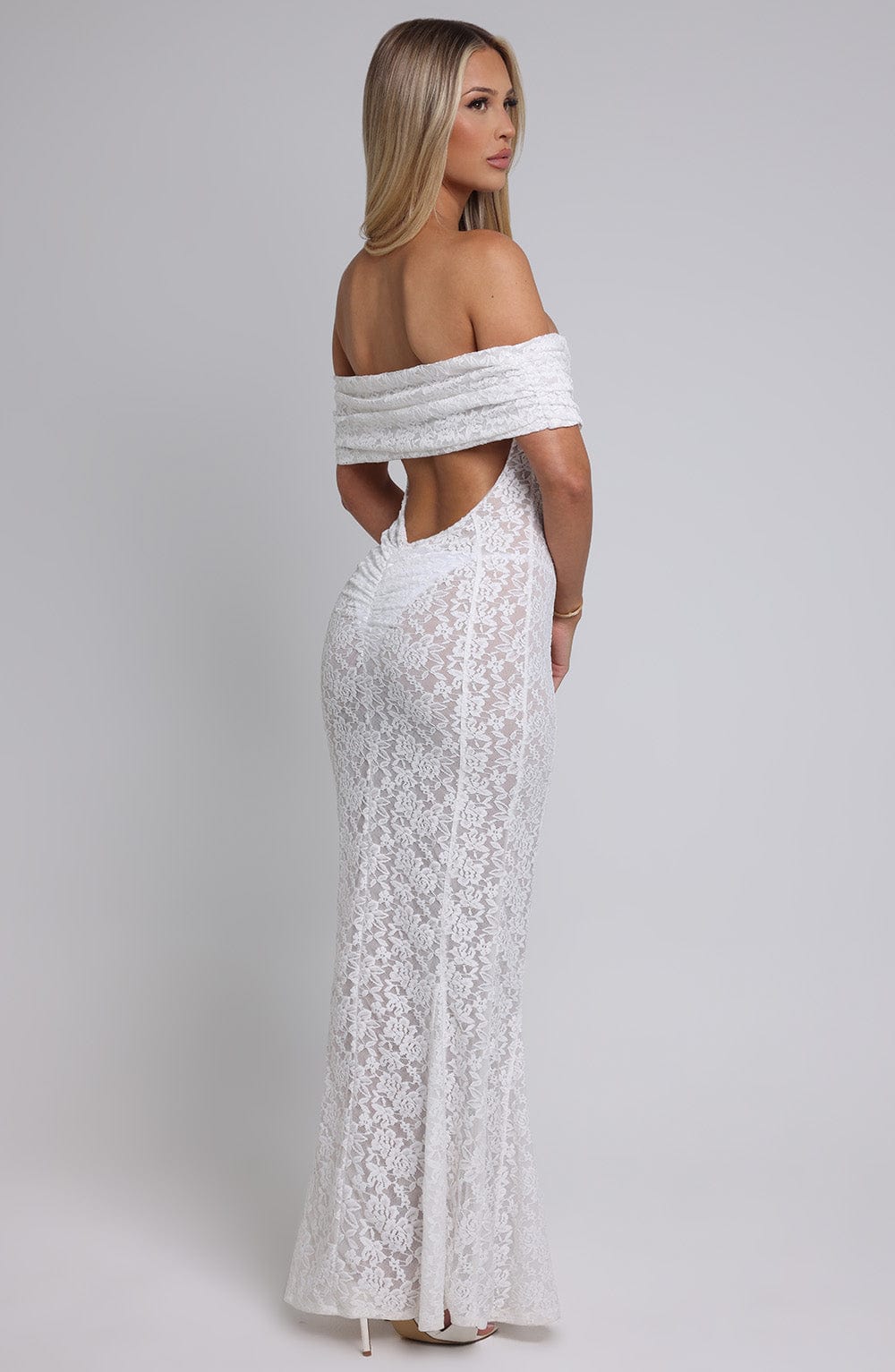 STEPHANIE MAXI DRESS - IVORY
