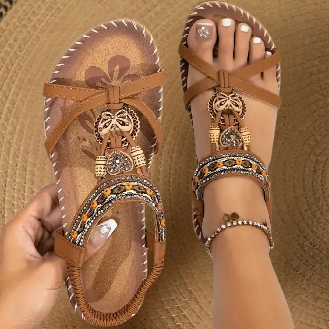 NOA™ - SANDALIAS ESTILO IBIZA BOHO CHIC ERGONÓMICAS