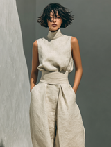 MARISSE™ - CONJUNTO MINIMALISTA DE LINO