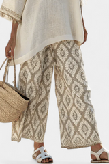 ILARIA™ - CONJUNTO SOFISTICADO FLECOS Y PANTALÓN CASUAL