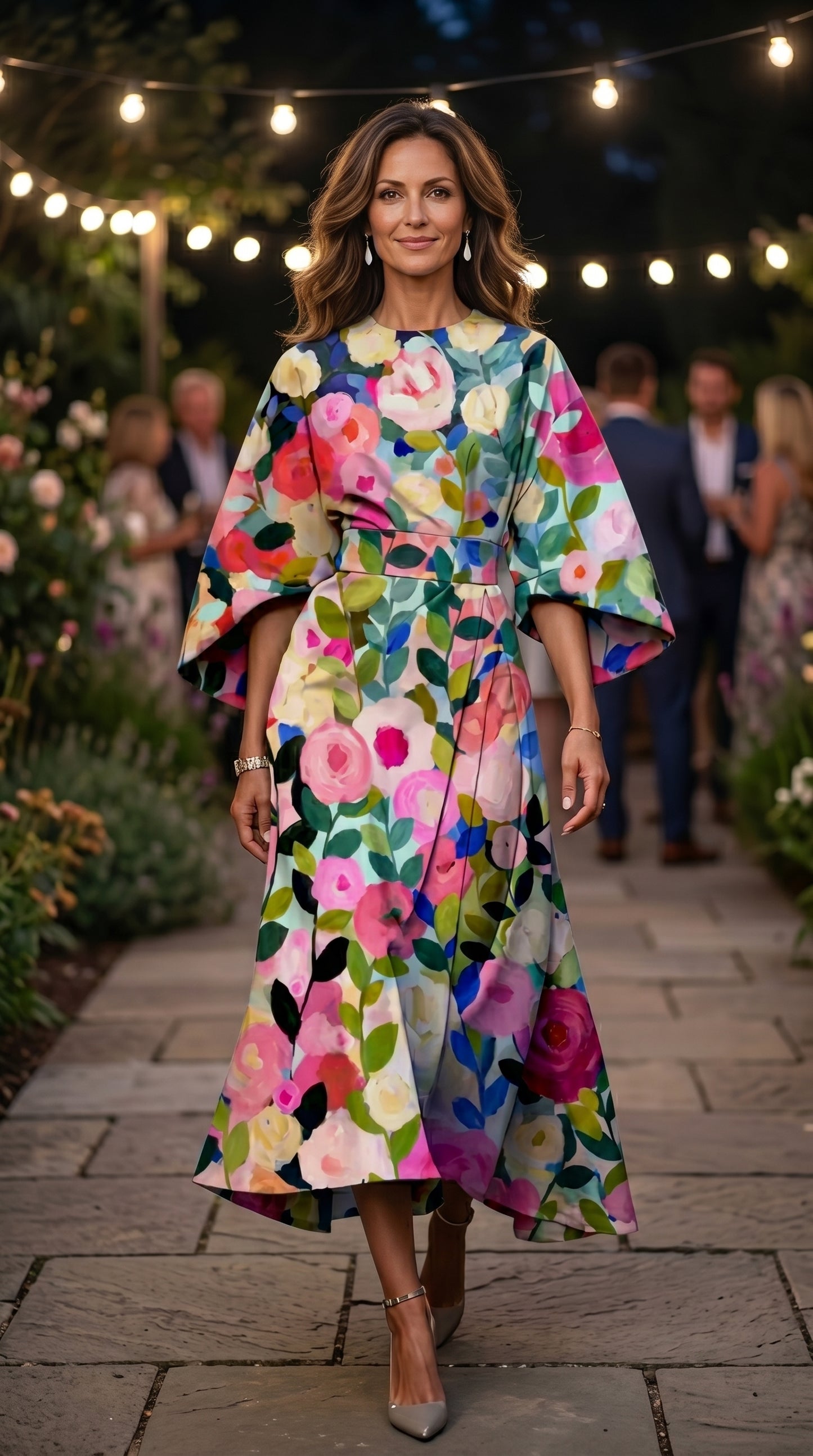 EDEN™ - VESTIDO FLORAL BOHEMIO DE CINTURA ALTA