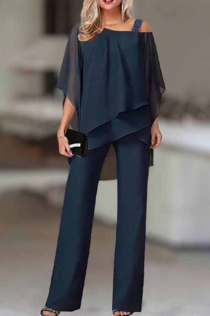 LORRAINE™ - CONJUNTO ELEGANTE DE DOS PIEZAS REFINADO