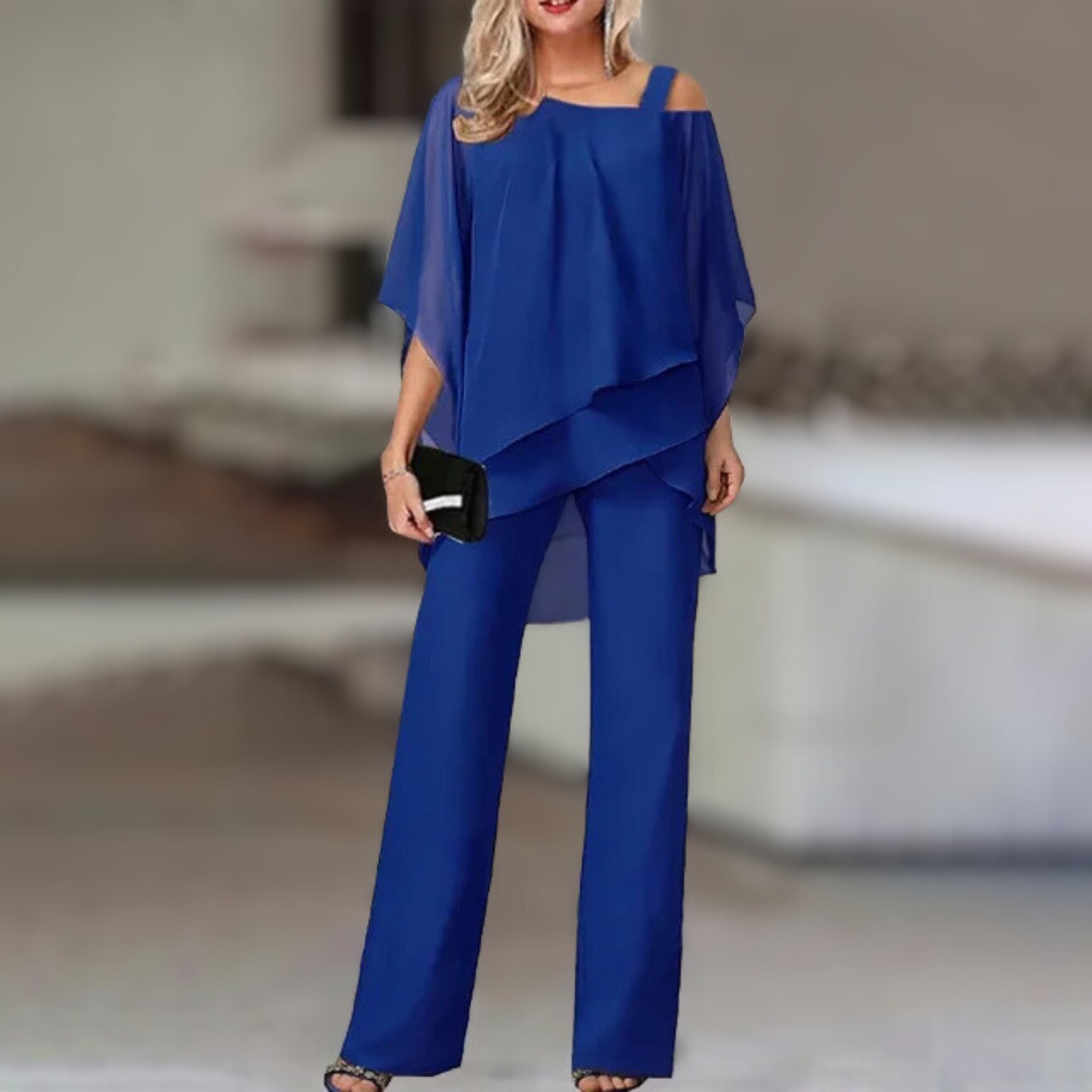 LORRAINE™ - CONJUNTO ELEGANTE DE DOS PIEZAS REFINADO