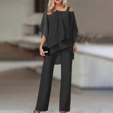LORRAINE™ - CONJUNTO ELEGANTE DE DOS PIEZAS REFINADO