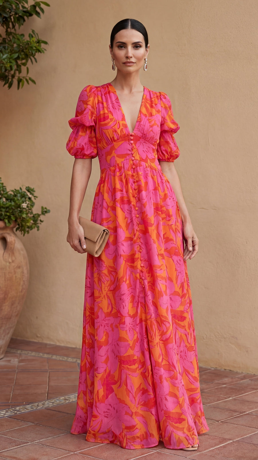 AITANA™ - VESTIDO LARGO ESENCIA A VERANO