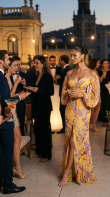 VELORA™ - VESTIDO CHIC CON ESCOTE EN V