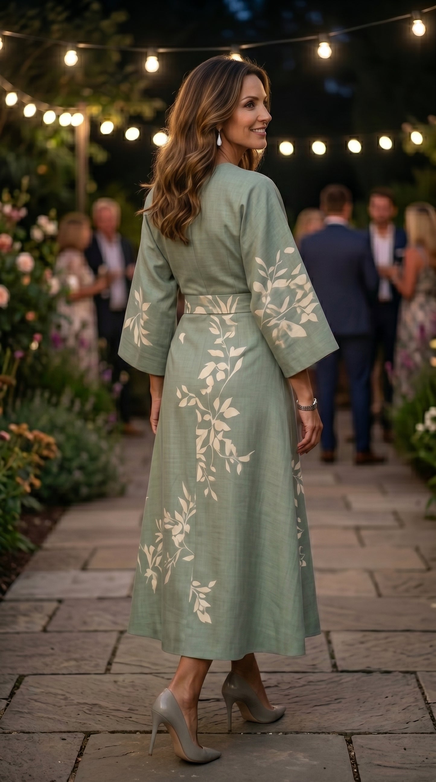 EDEN™ - VESTIDO FLORAL BOHEMIO DE CINTURA ALTA