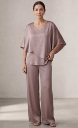 MARTHA™ - CONJUNTO DE DOS PIEZAS CON PANTALÓN DE PIERNA ANCHA
