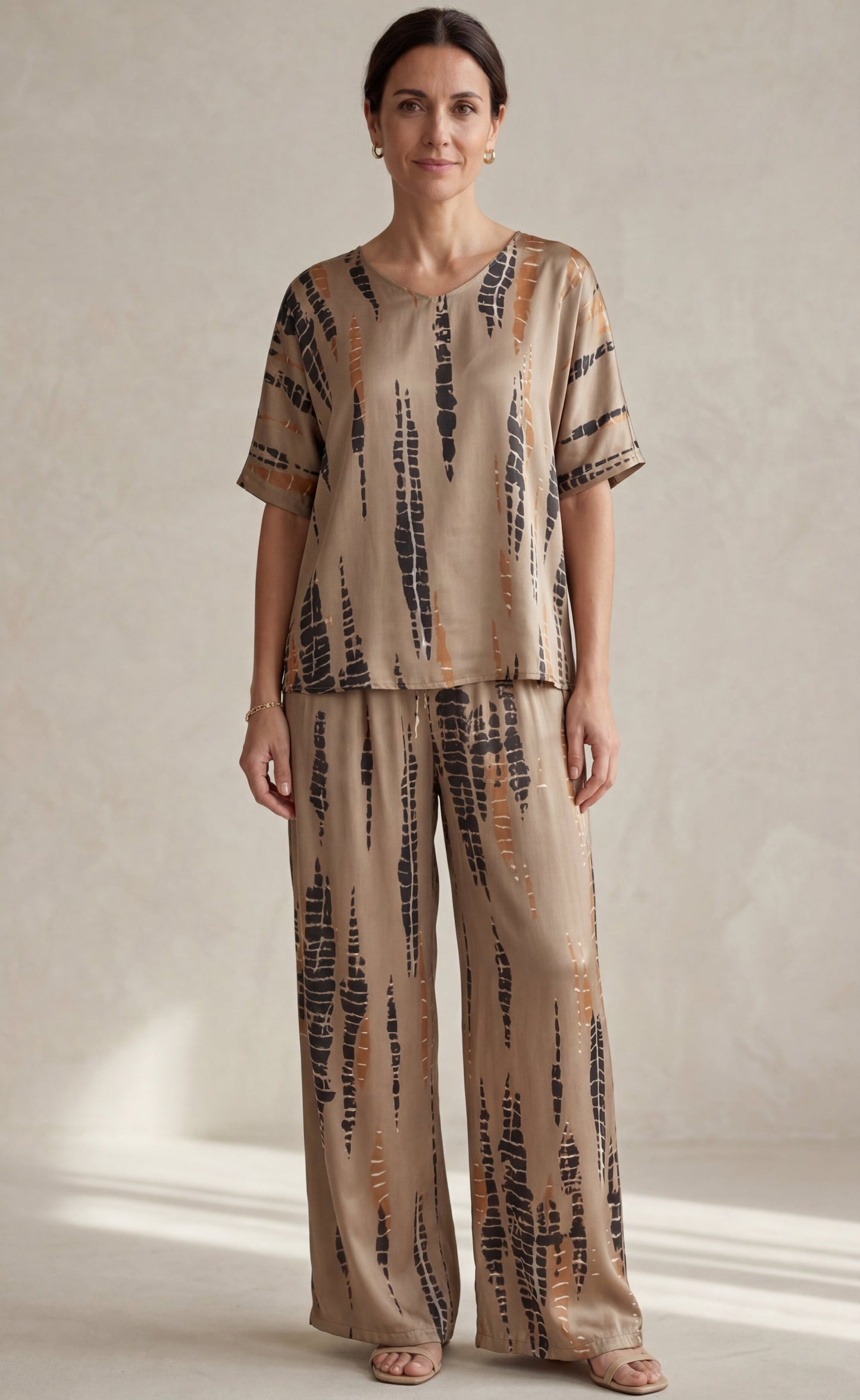 MARIE™ - CONJUNTO ESTAMPADO DE DOS PIEZAS CHIC