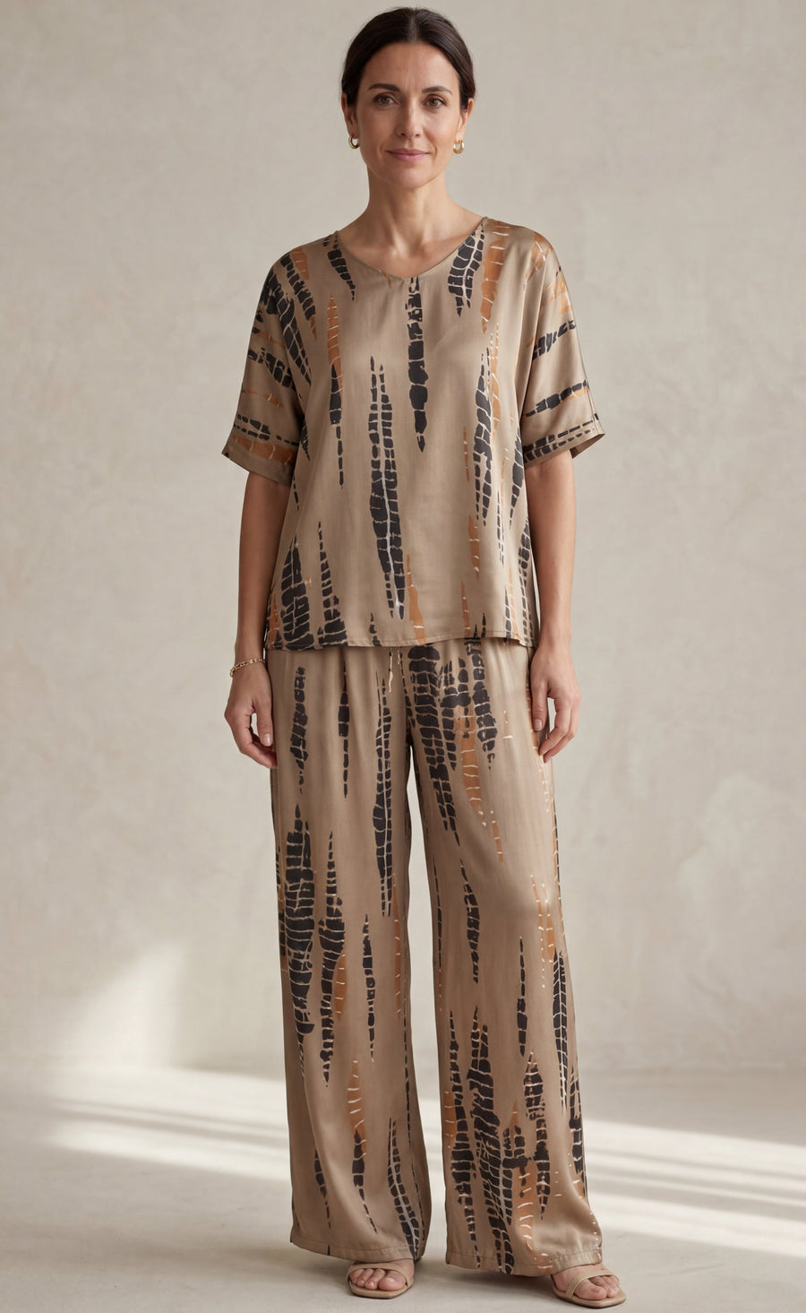 MARIE™ - CONJUNTO ESTAMPADO DE DOS PIEZAS CHIC