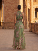 OLIVIA™ - VESTIDO LARGO ELEGANTE ESTAMPADO FLORAL