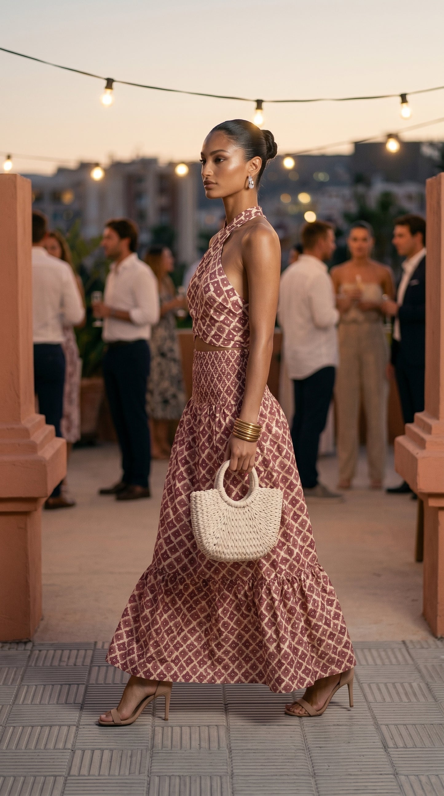 ELSA™ - CONJUNTO ELEGANTE CON DISEÑO DE HOMBROS DESCUBIERTOS