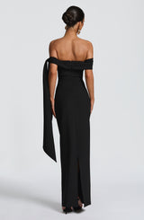 VESTIDO MAXI ADDIE - NEGRO