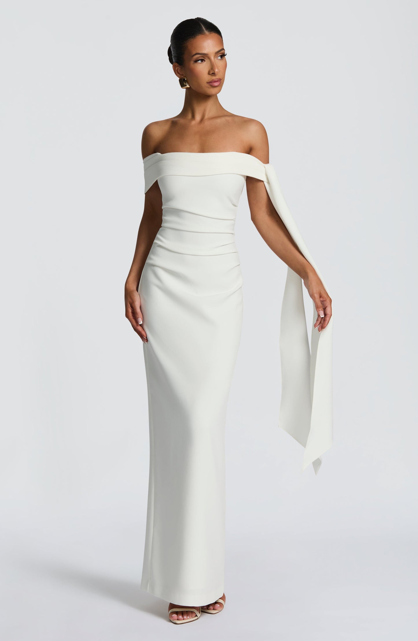 ADDIE MAXI DRESS - IVORY