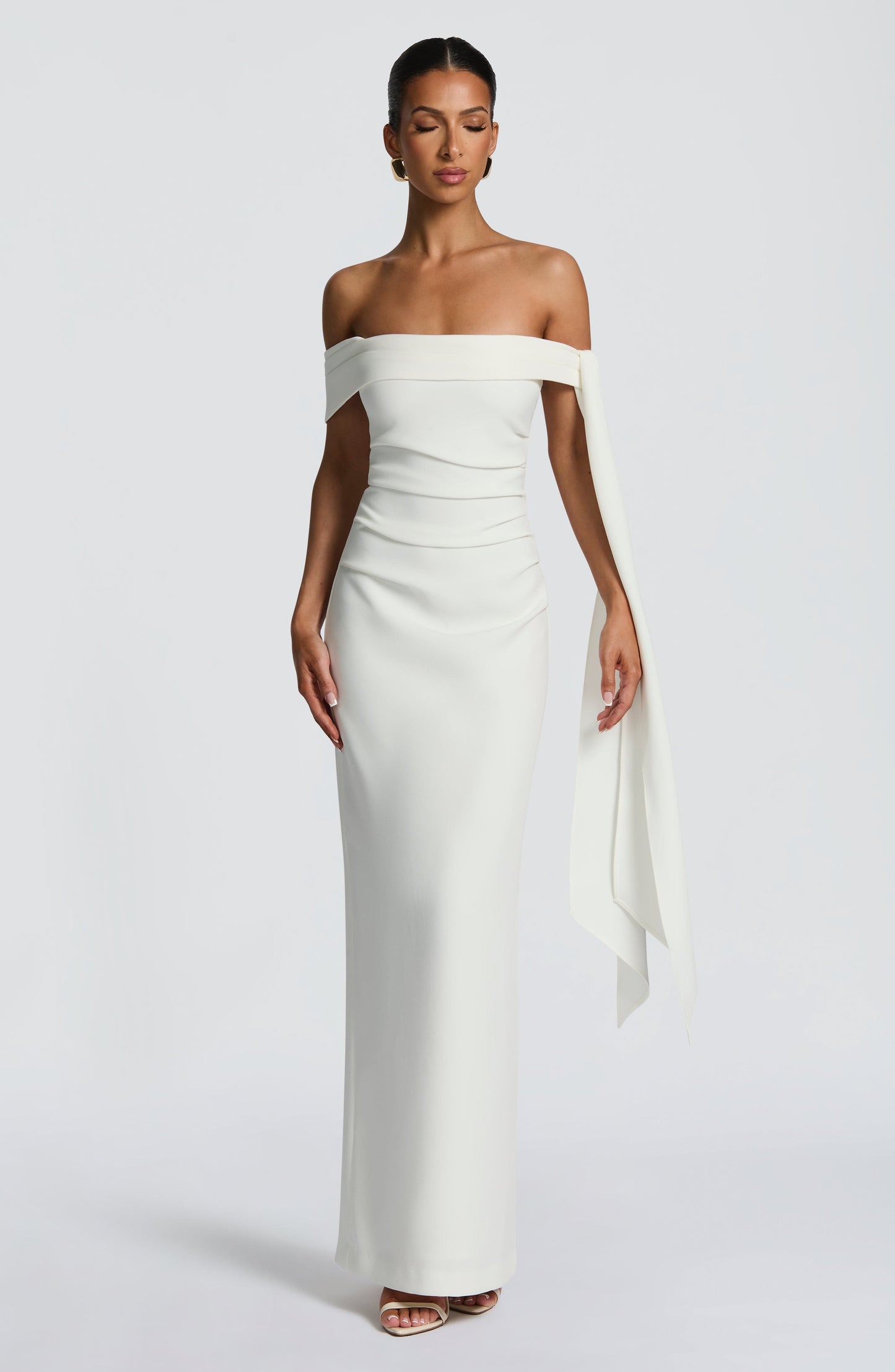 ADDIE MAXI DRESS - IVORY