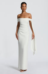 ADDIE MAXI DRESS - IVORY