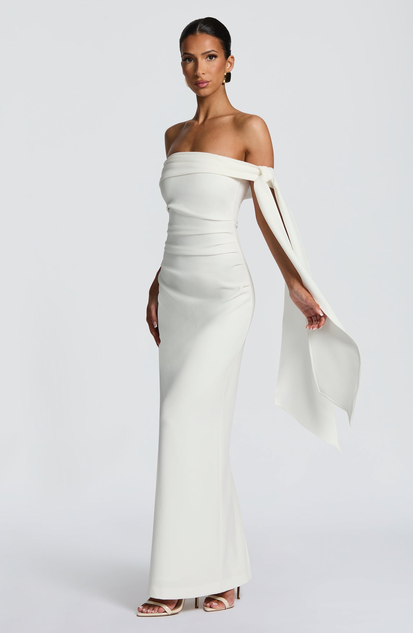 ADDIE MAXI DRESS - IVORY