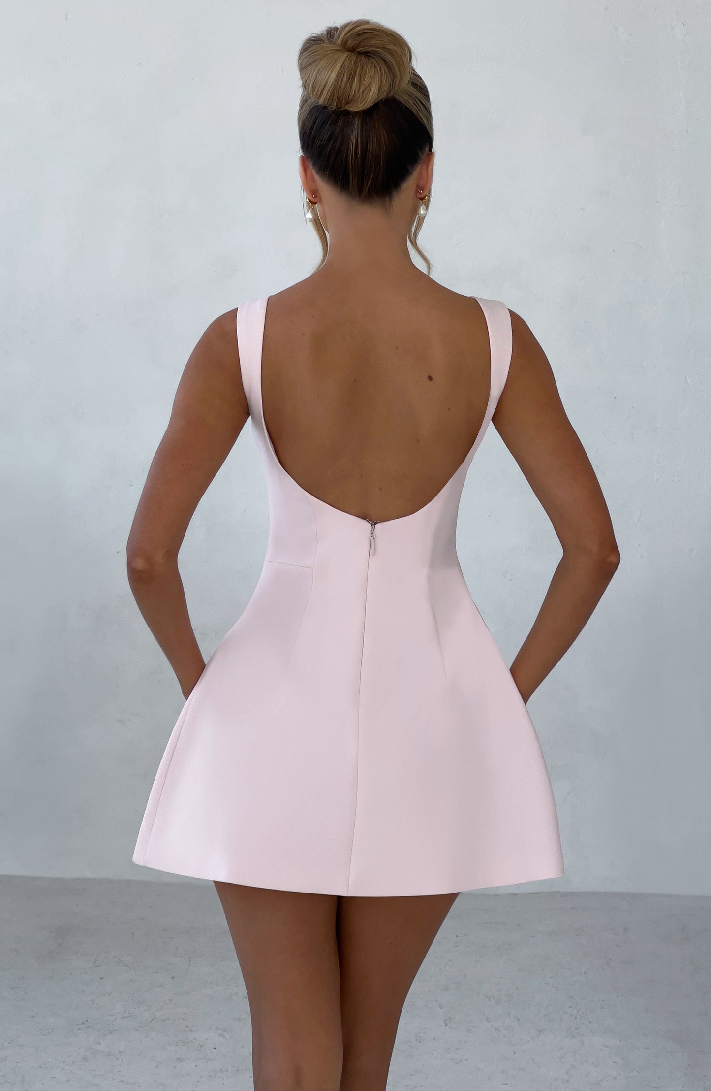 ALANA MINI DRESS - BLUSH