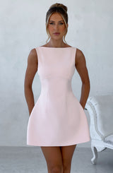 ALANA MINI DRESS - BLUSH