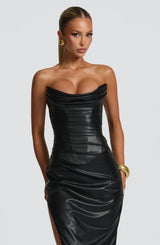 ALBA MAXI DRESS - BLACK