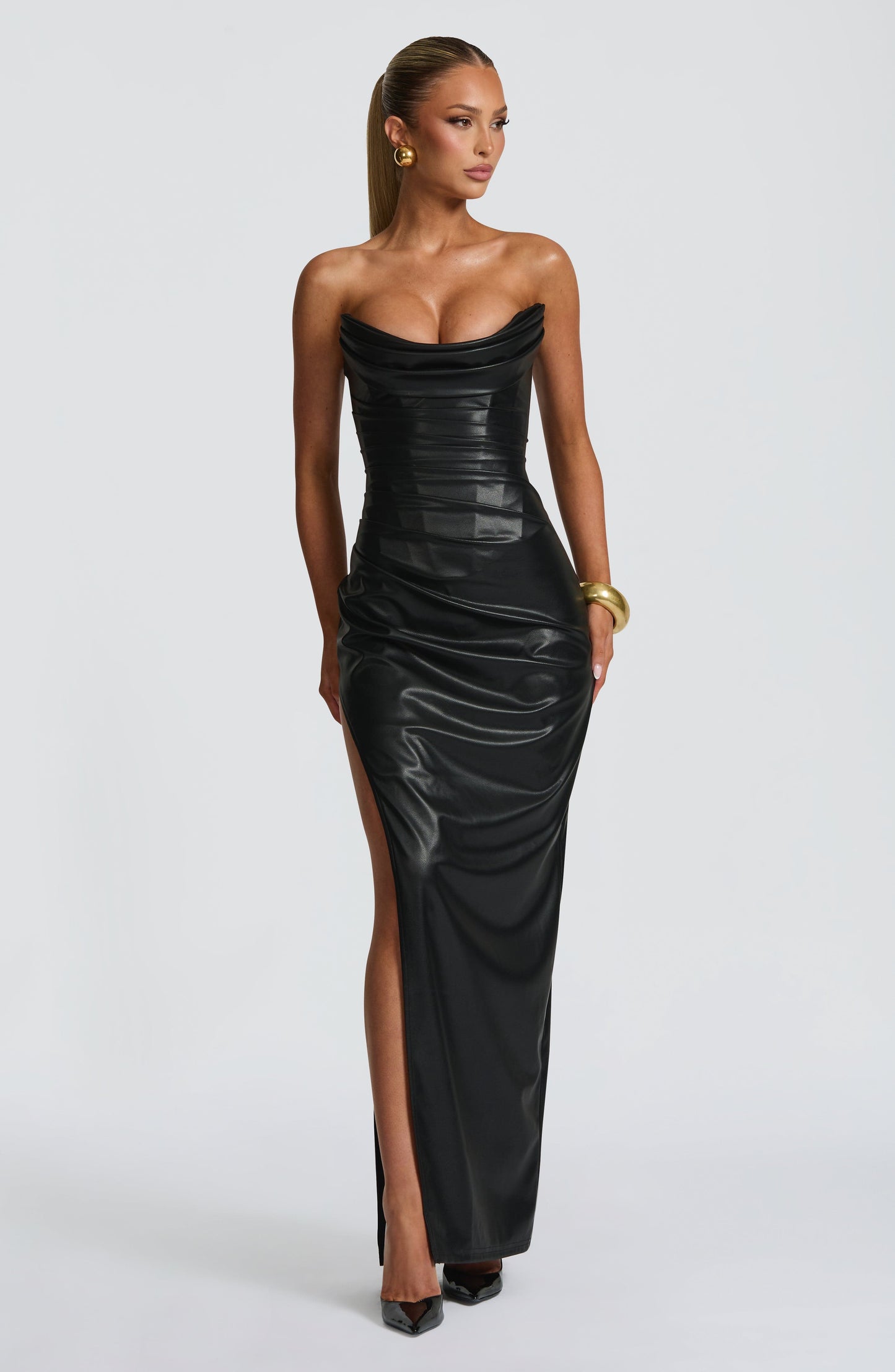 ALBA MAXI DRESS - BLACK