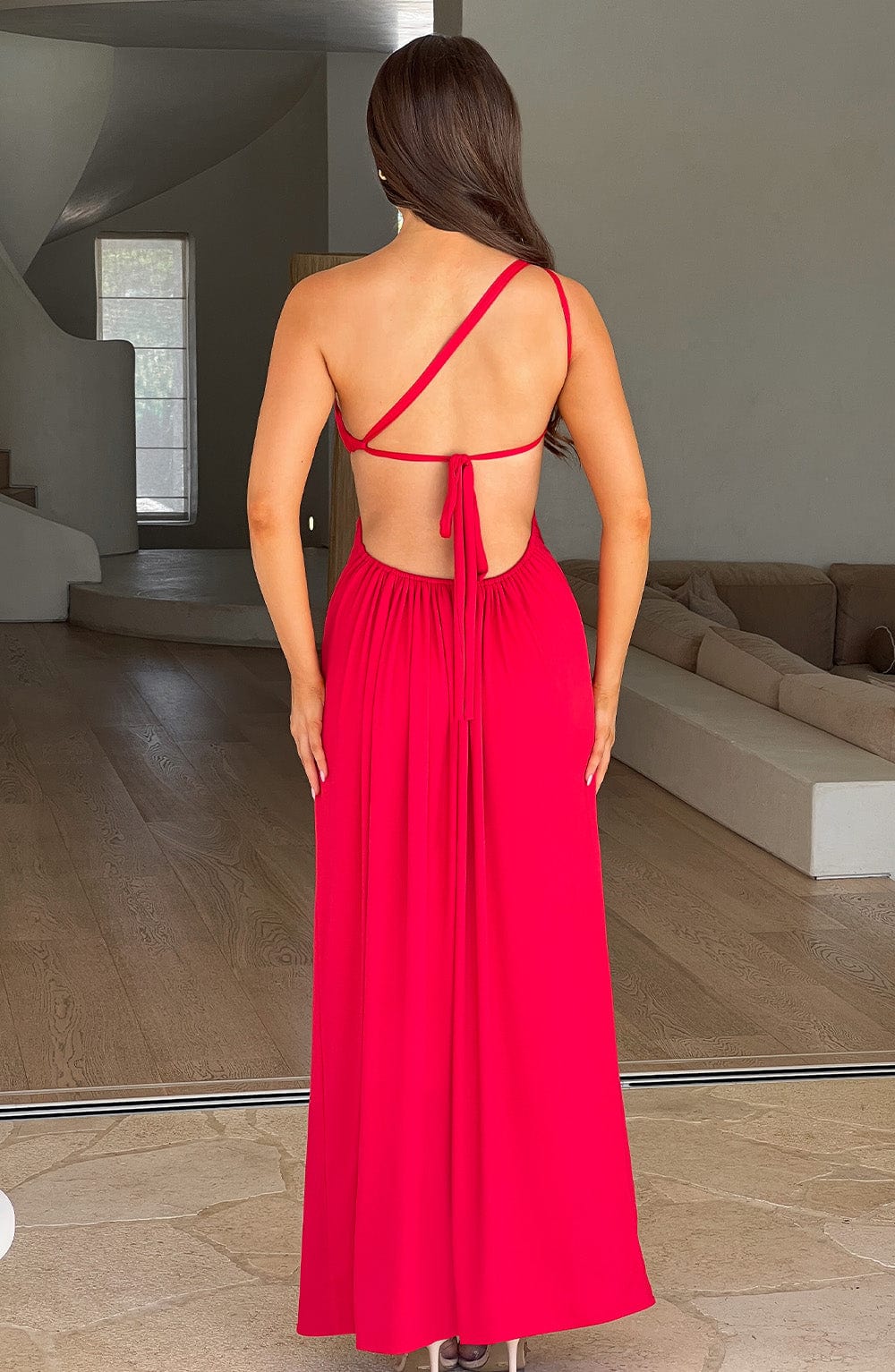 ALECIA MAXI DRESS - RED
