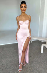 ALORA MAXI DRESS - BLUSH