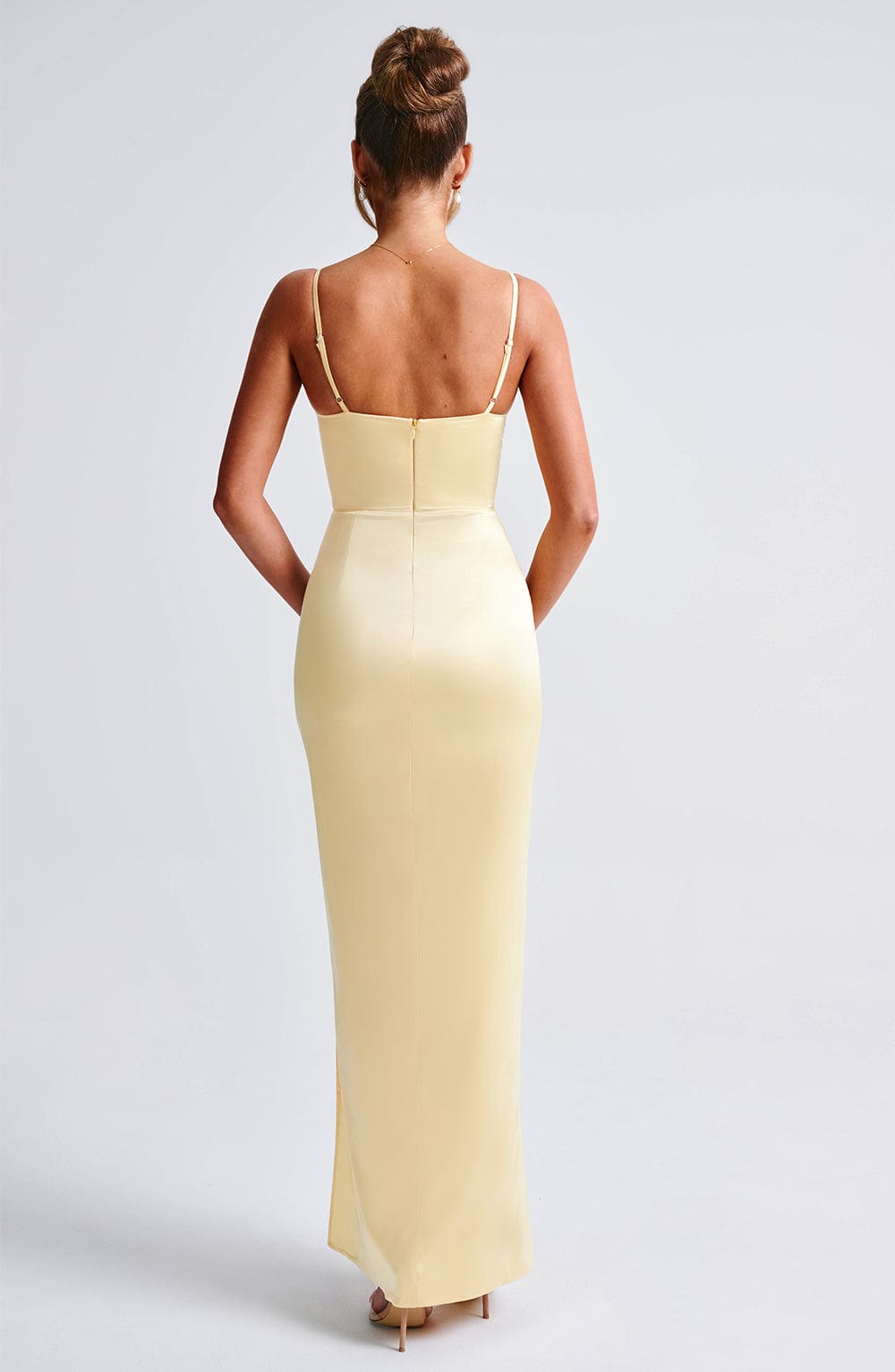 ALORA MAXI DRESS - LEMON