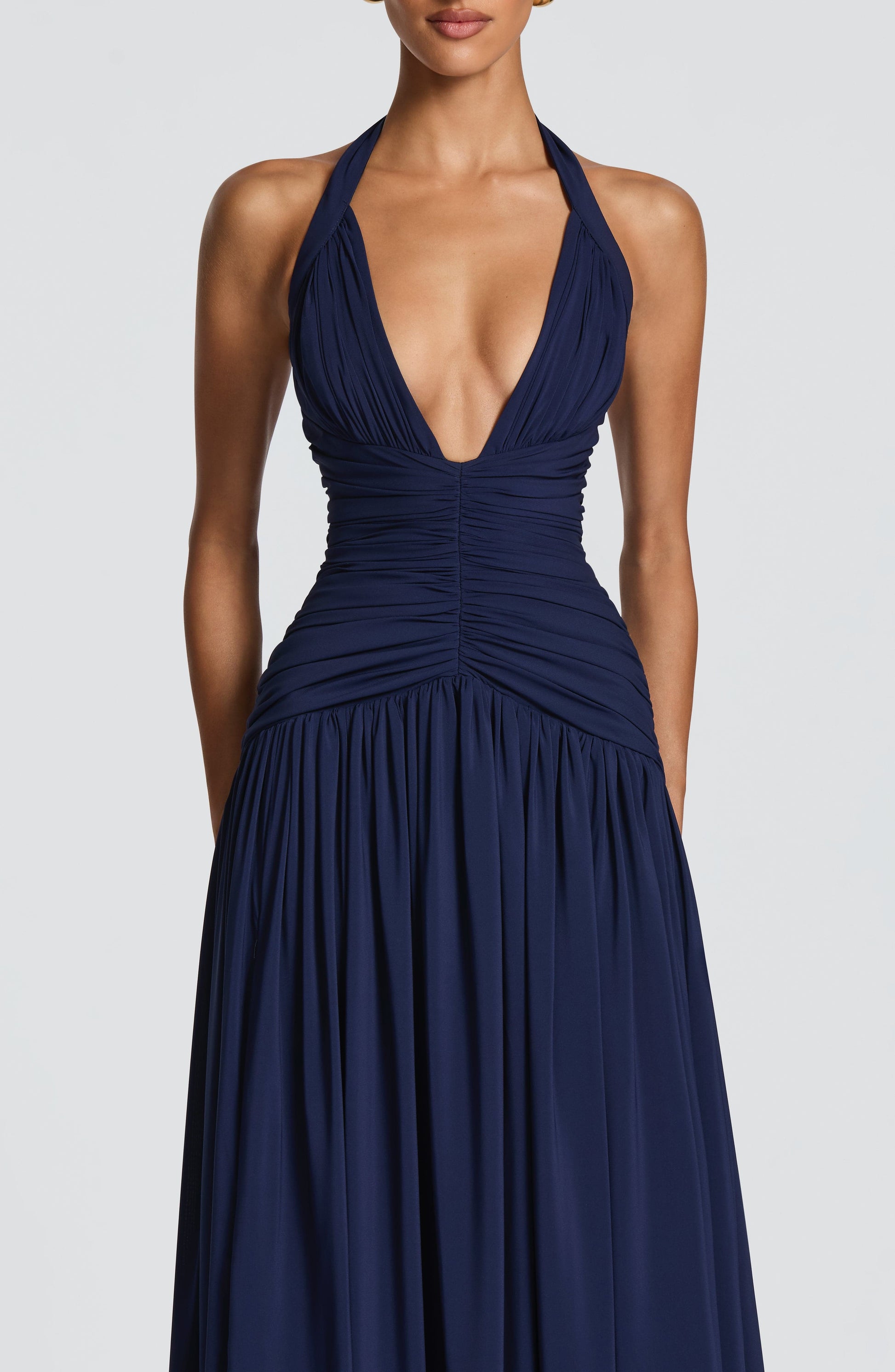 AMARIS MAXI DRESS - NAVY