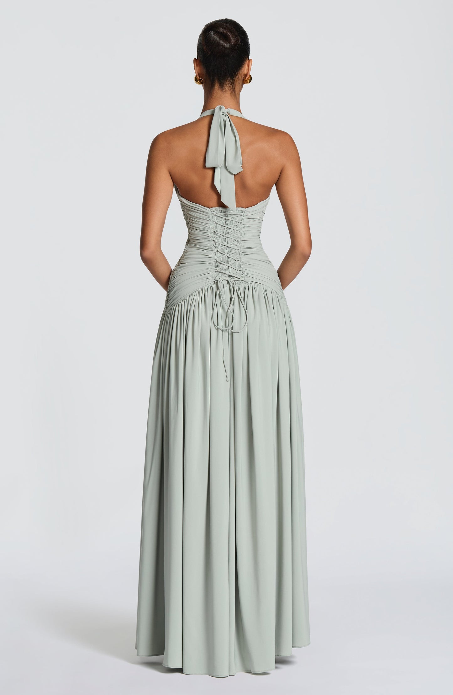 AMARIS MAXI DRESS - SAGE