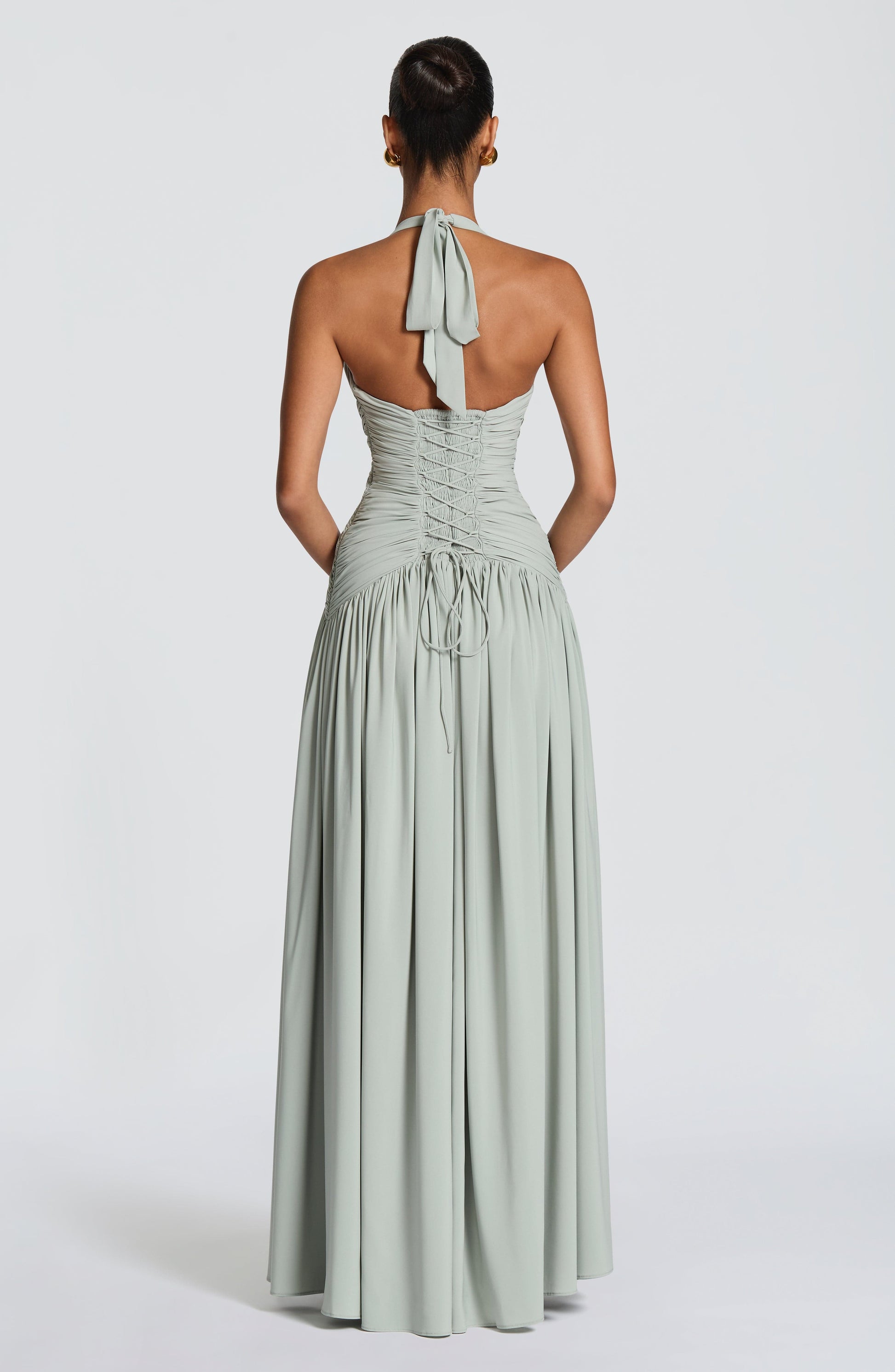 AMARIS MAXI DRESS - SAGE