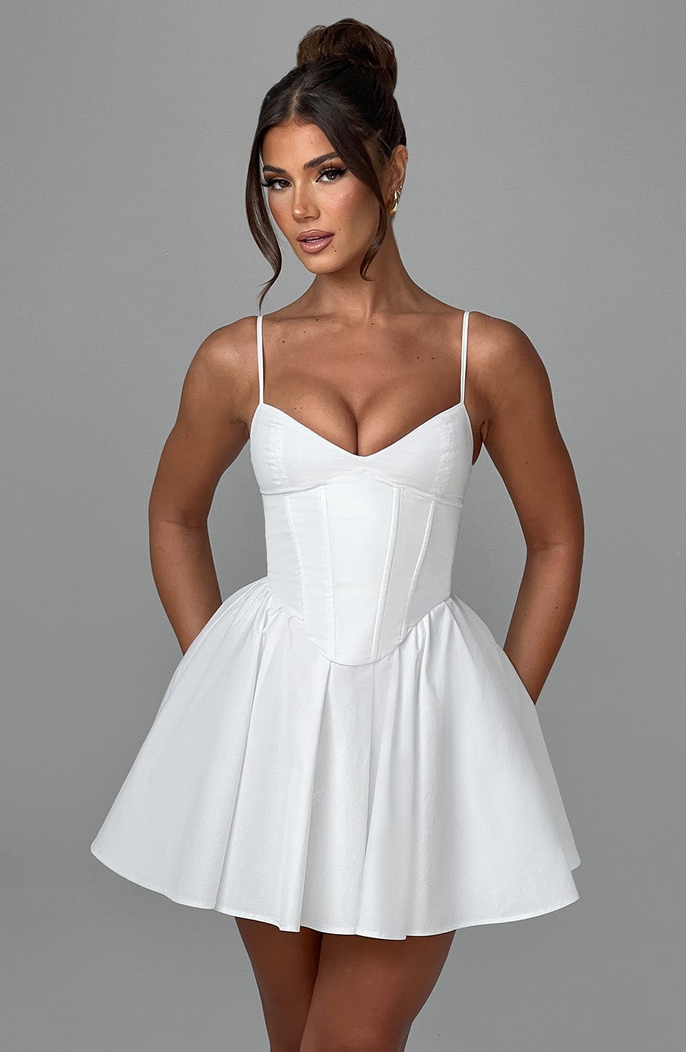 ANALEIGH MINI DRESS - IVORY