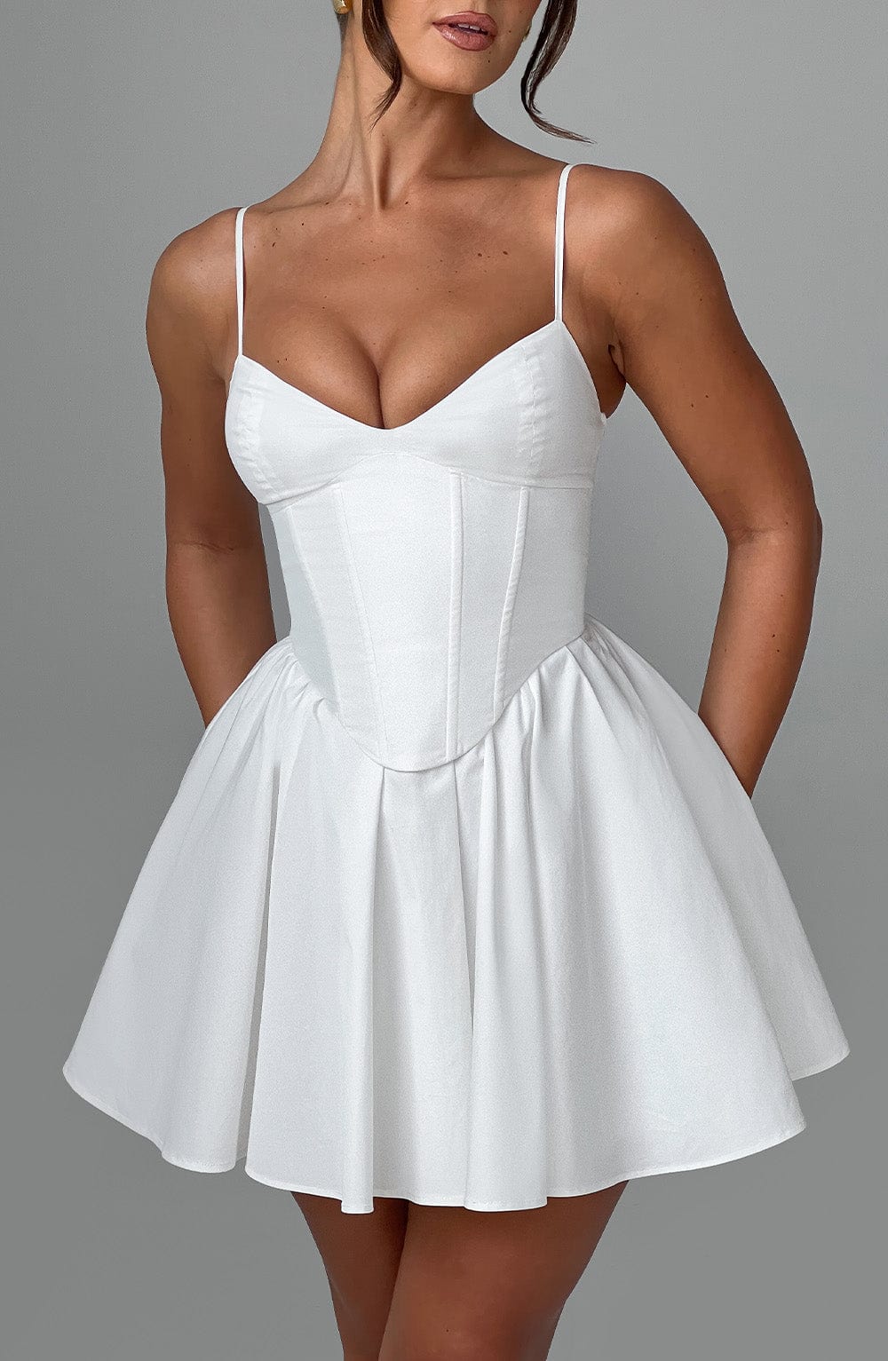 ANALEIGH MINI DRESS - IVORY