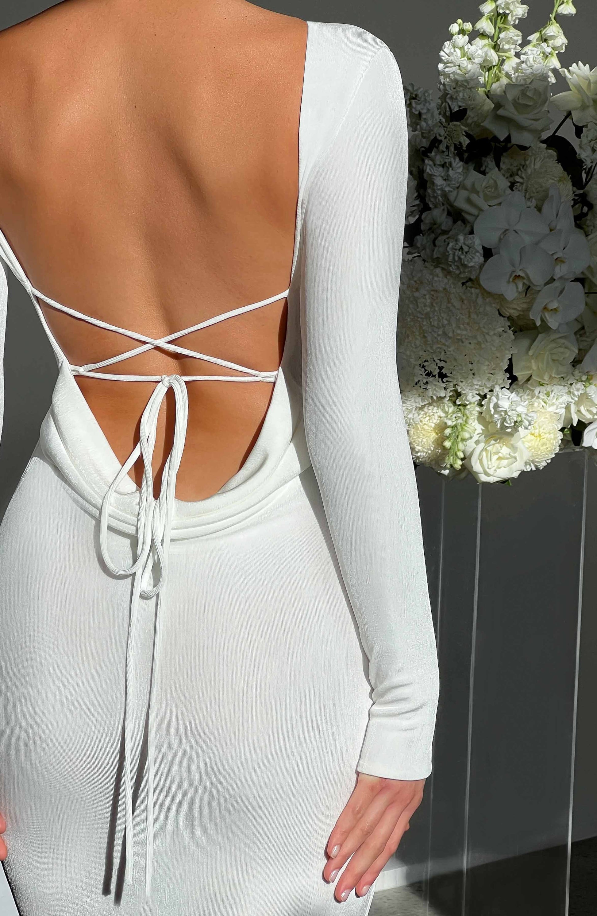 ANASTASSIA MAXI DRESS - IVORY