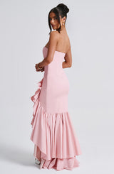 ANGELINA MAXI DRESS - BLUSH