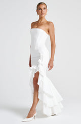 ANGELINA MAXI DRESS - IVORY