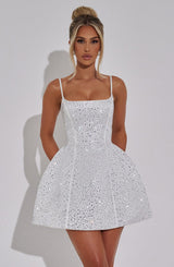 ANGELIQUE MINI DRESS - IVORY