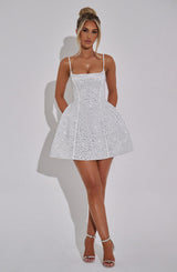 ANGELIQUE MINI DRESS - IVORY