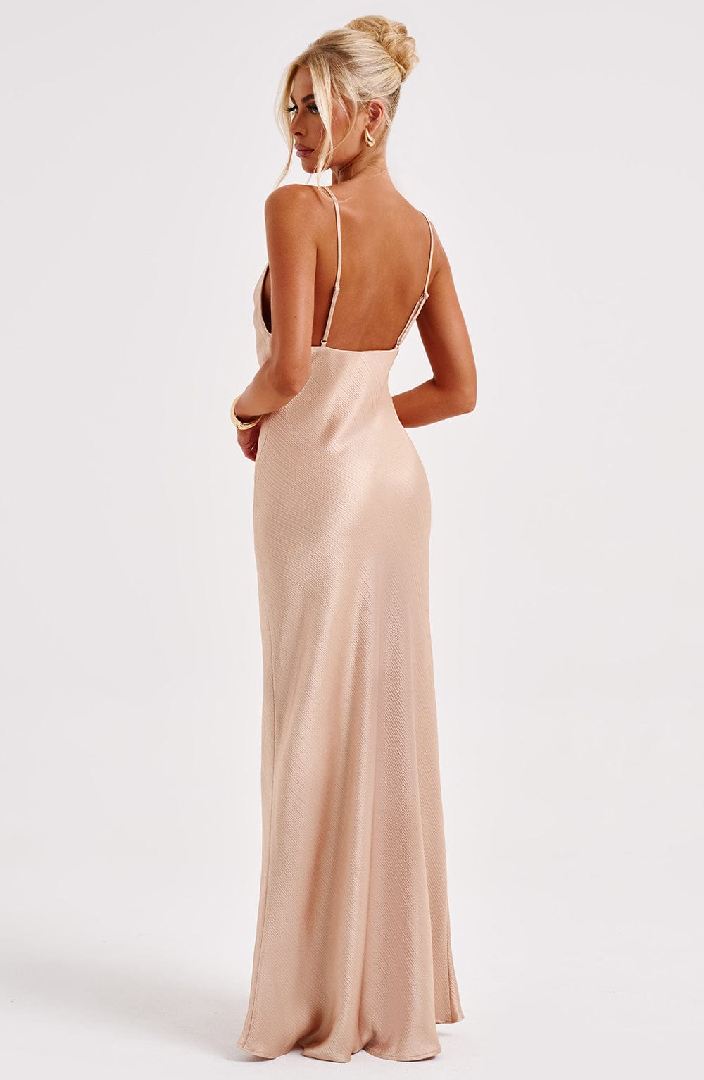 ANJA MAXI DRESS - CHAMPAGNE