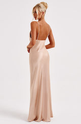 ANJA MAXI DRESS - CHAMPAGNE