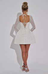 ANNABELLE MINI DRESS - IVORY