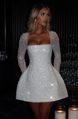 ANNABELLE MINI DRESS - IVORY